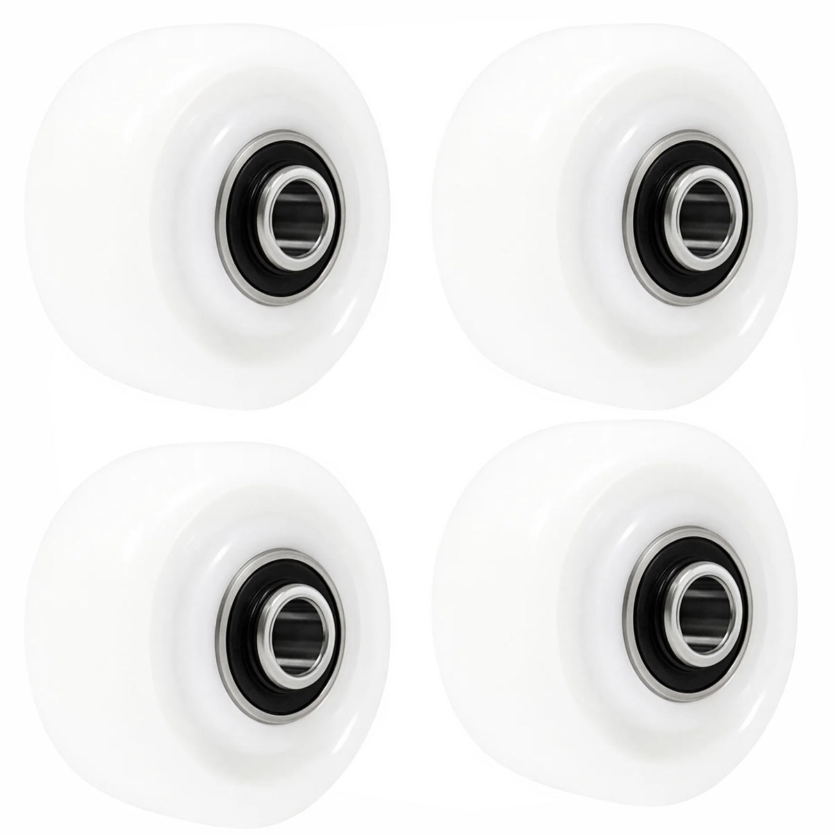 Transportrad Ø80 mm – Weißes Polyamidrad für Wagen, Code: 1BN