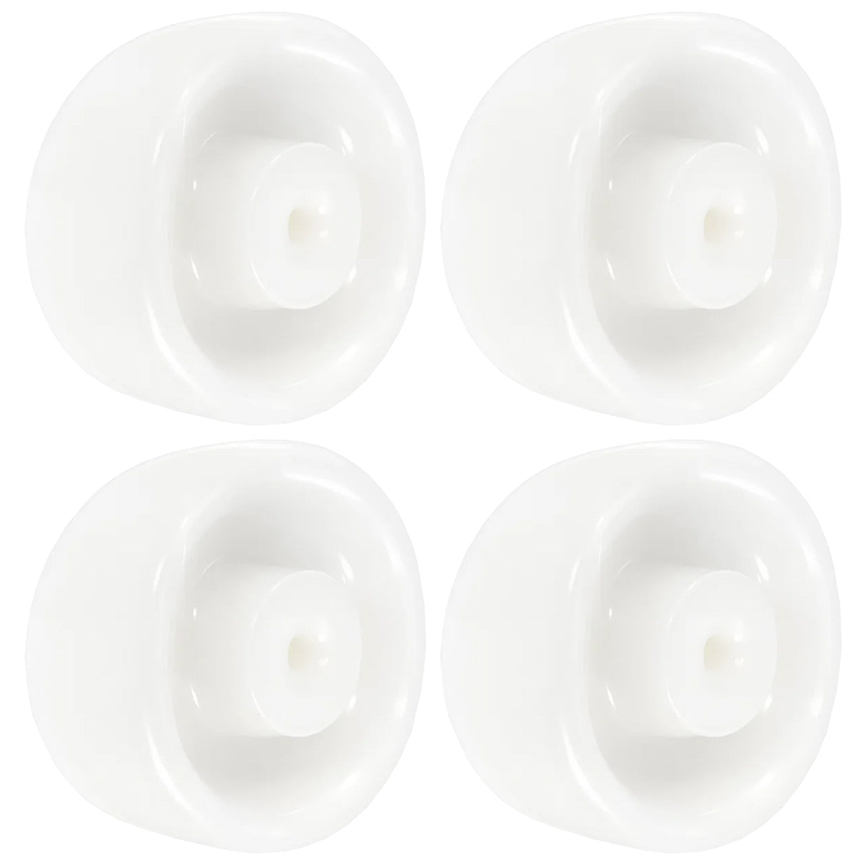 Transportrad Ø125 mm – Weißes Polyamidrad für Wagen, Code: 29BN/20