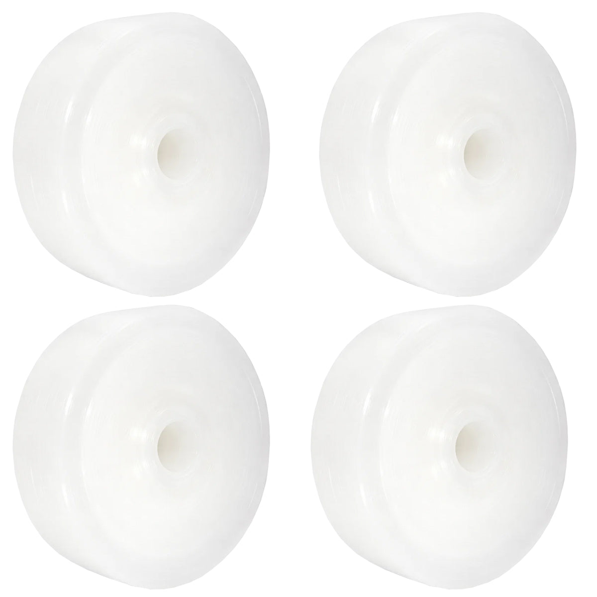 Transportrad Ø100 mm – Weißes Polyamidrad für Wagen, Code: RB-100PP