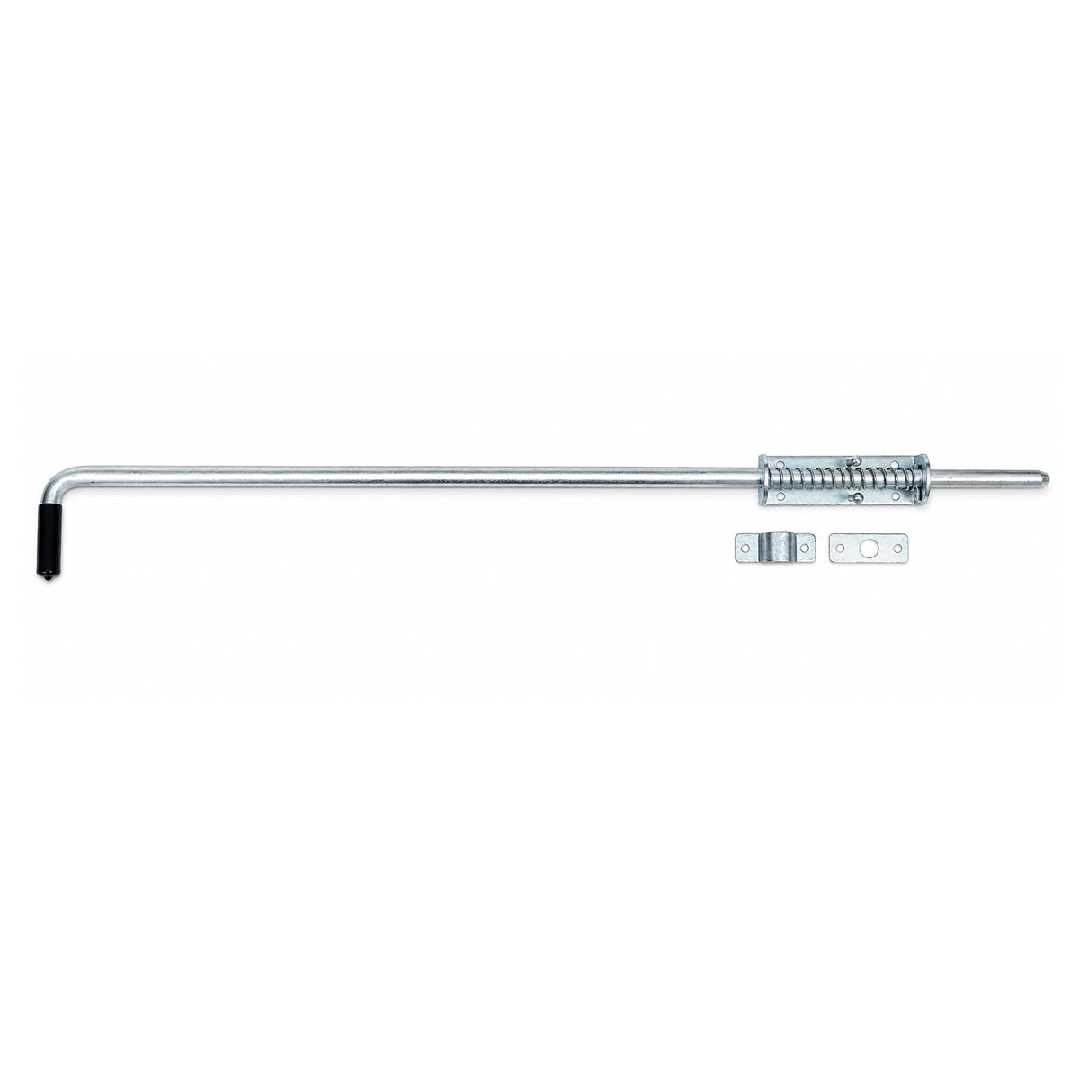 Torriegel 15.468.04 Bolzenriegel schmal - verzinkter Stahl, Silber, Feder: L800 x Ø14 mm