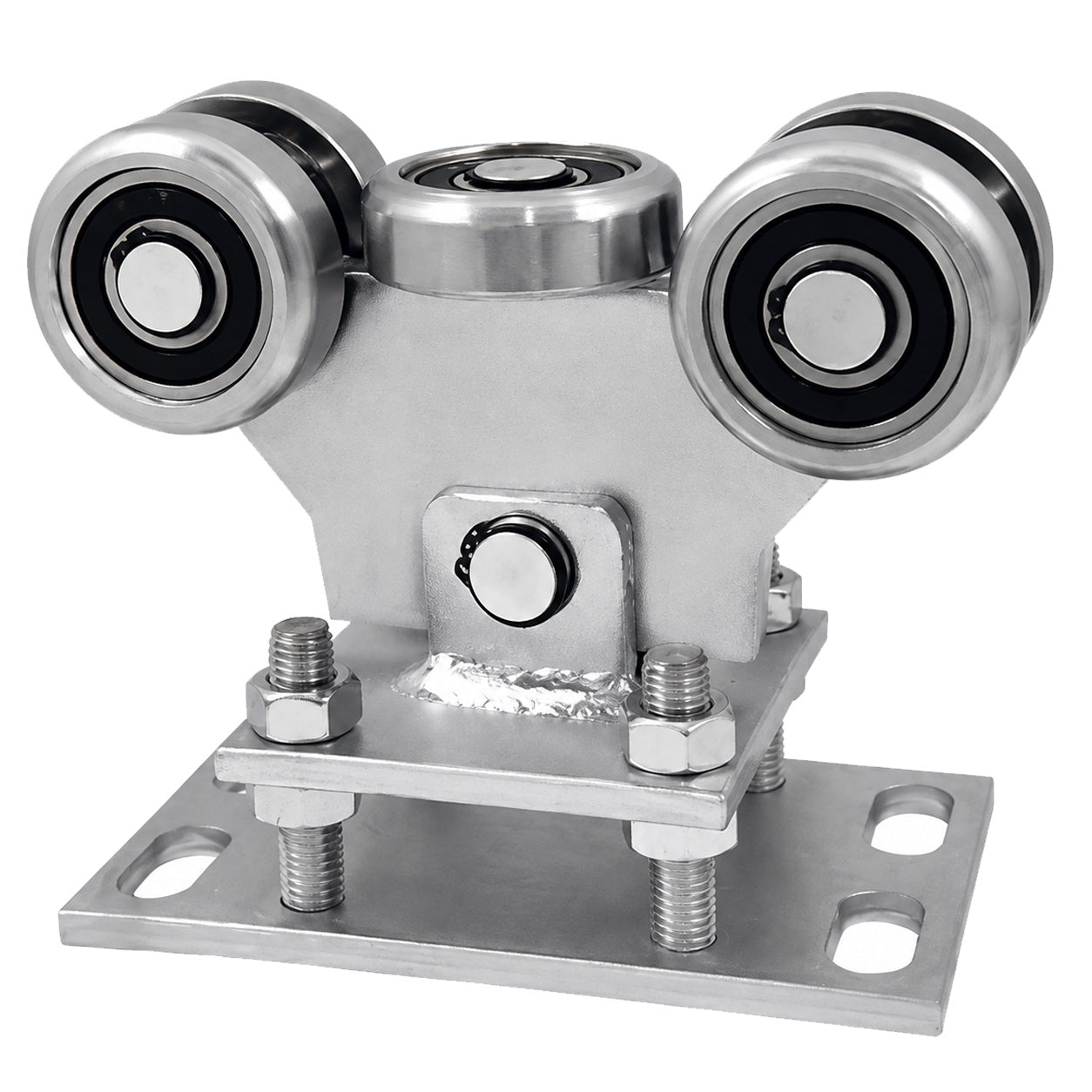 Torwagen für Schiebetore - für Profile 80 x 80 mm - Wandstärke 5 mm: WR-5MM-80M