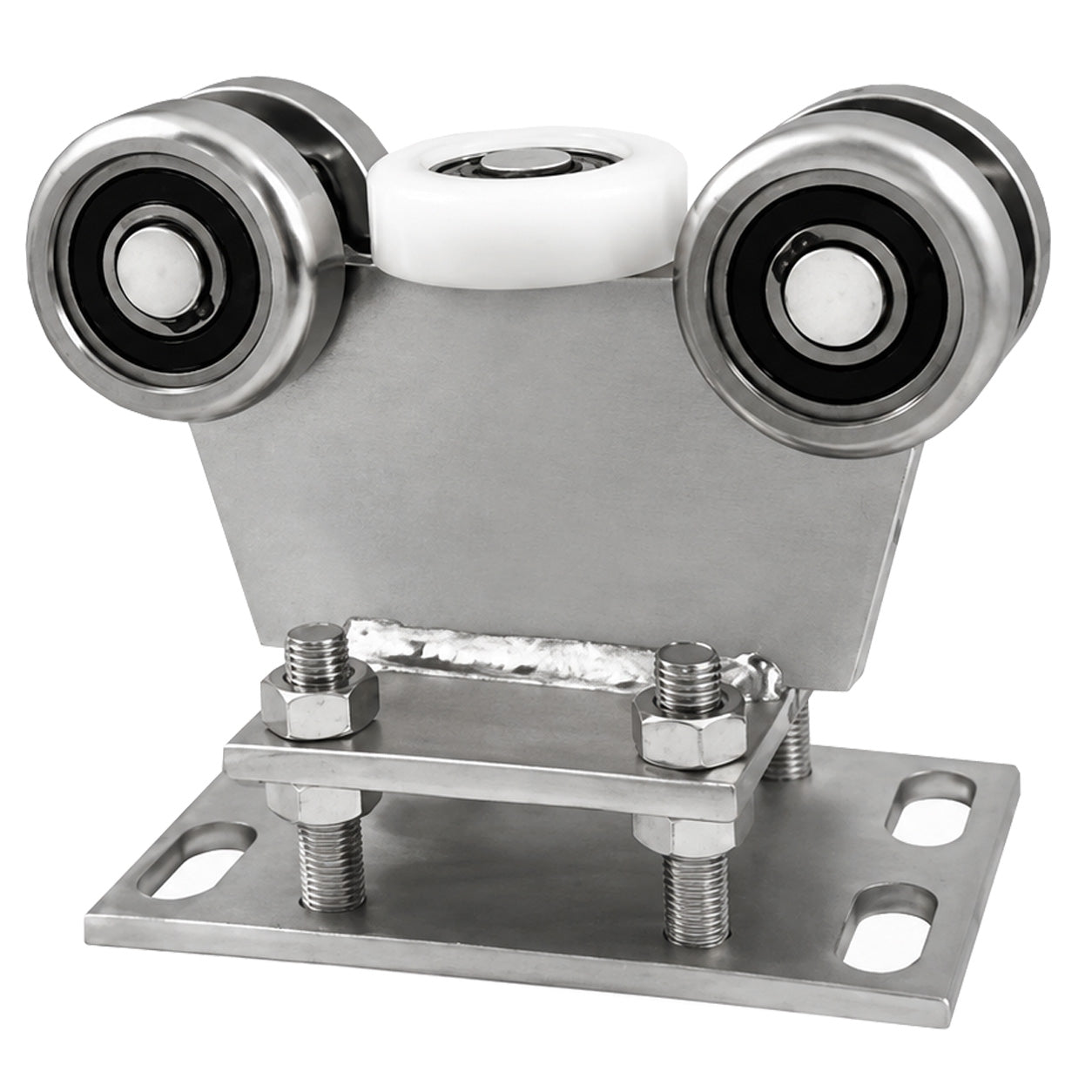 Torwagen für Schiebetore - für Profile 80 x 80 mm - Wandstärke 5 mm: R-5M-80M