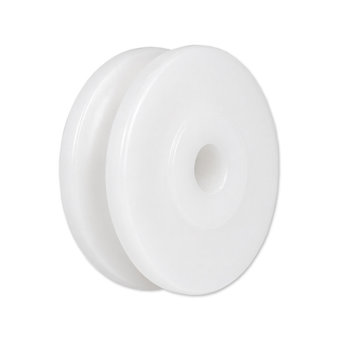 Seilrolle mit Gleitlager Ø 45 mm Polyamid Kunststoffrolle für Seil Ø10 mm C45/10