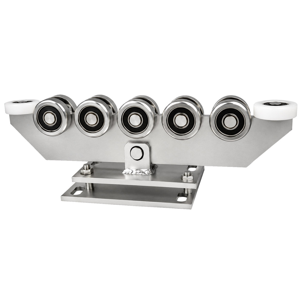 Torwagen für Schiebetore - für Profile 80 x 80 mm - Wandstärke 4 mm: WR-12M-80/4