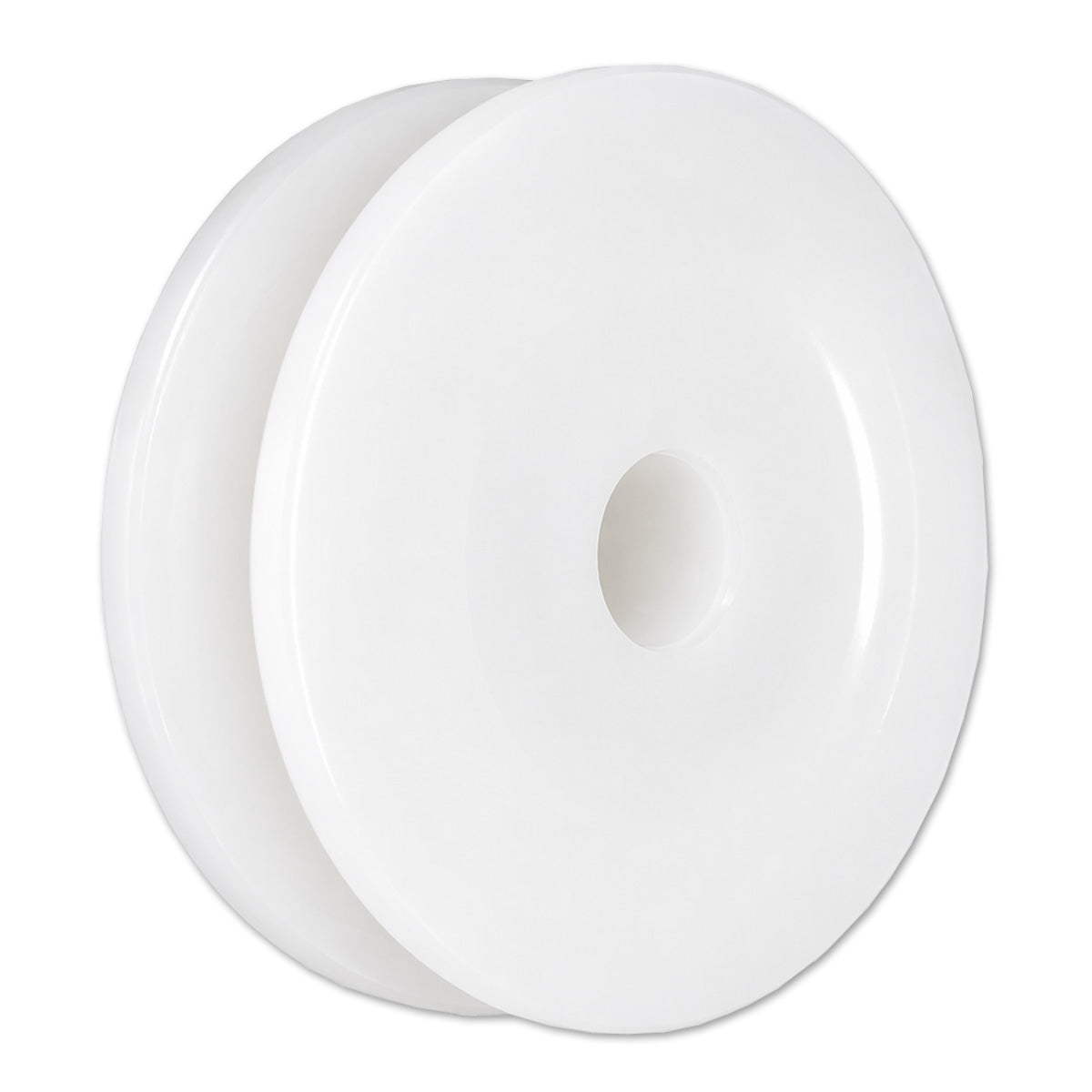 Seilrolle mit Gleitlager Ø100mm Polyamid Kunststoffrolle für Seil Ø10 mm C100/10