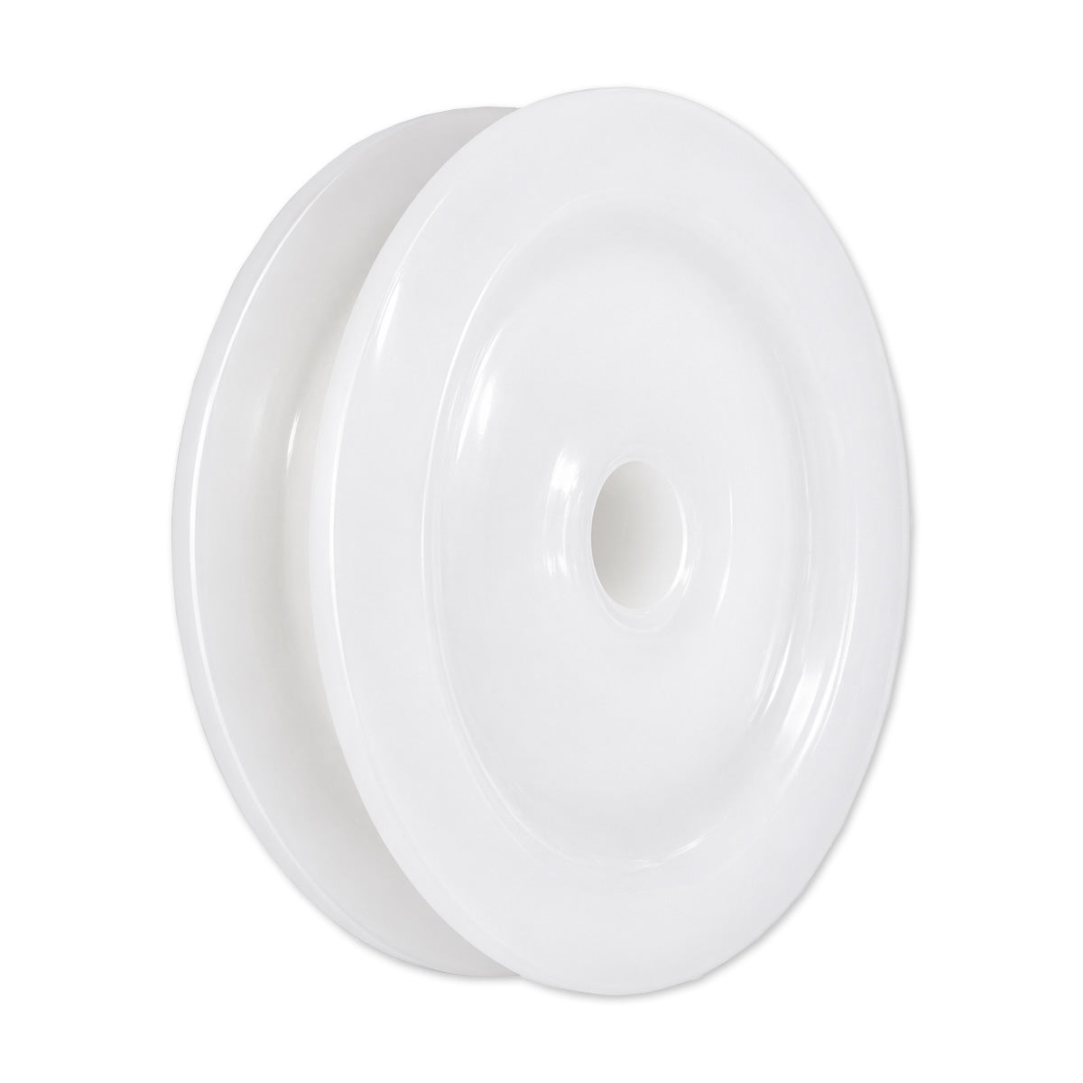 Seilrolle mit Gleitlager Ø80mm Polyamid Kunststoffrolle für Seil Ø10 mm C80/10