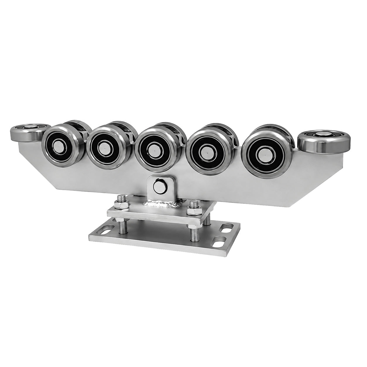 Torwagen für Schiebetore - für Profile 80 x 80 mm - Wandstärke 5 mm: WR-12MM-80