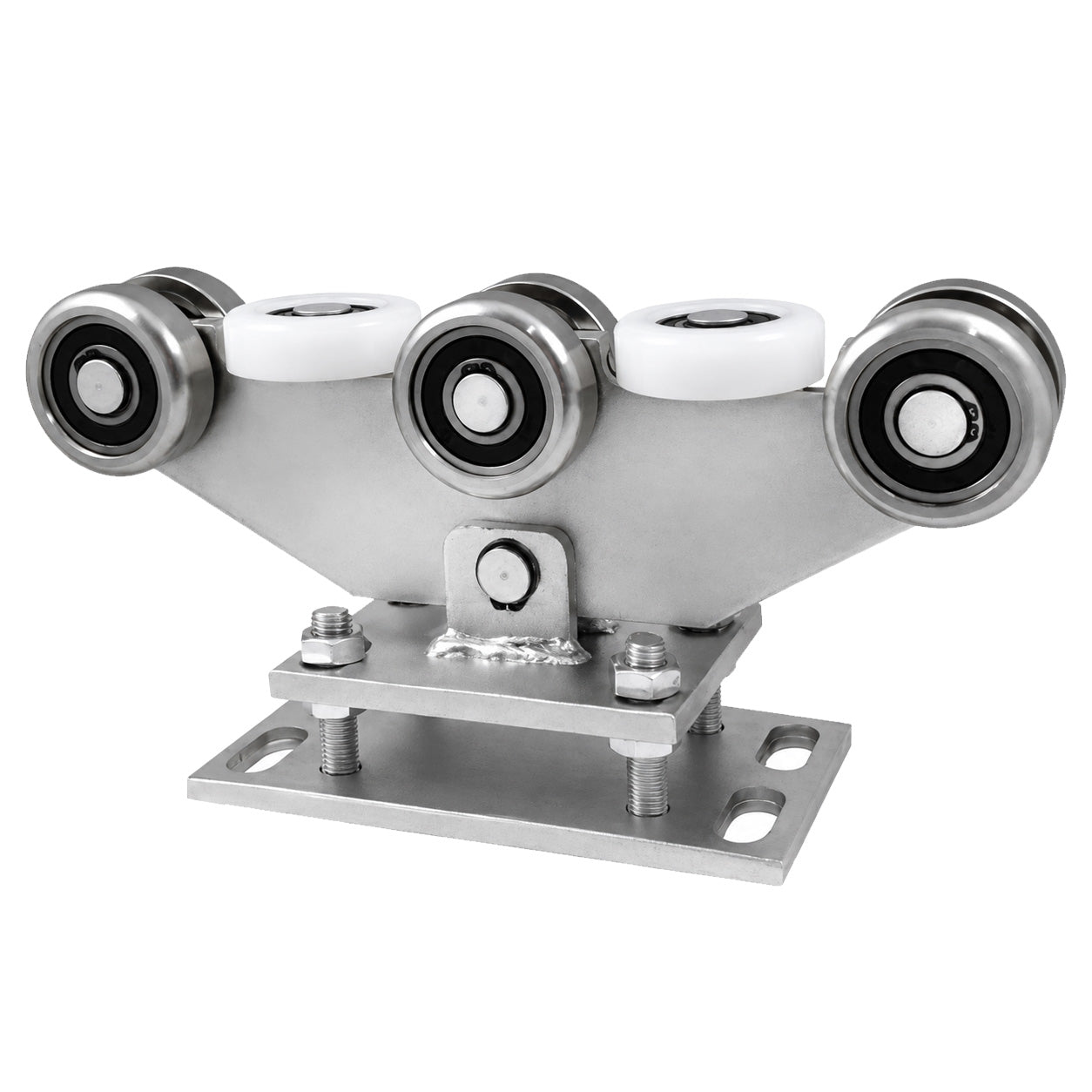 Torwagen für Schiebetore - für Profile 80 x 80 mm - Wandstärke 5 mm: WR-8M-80