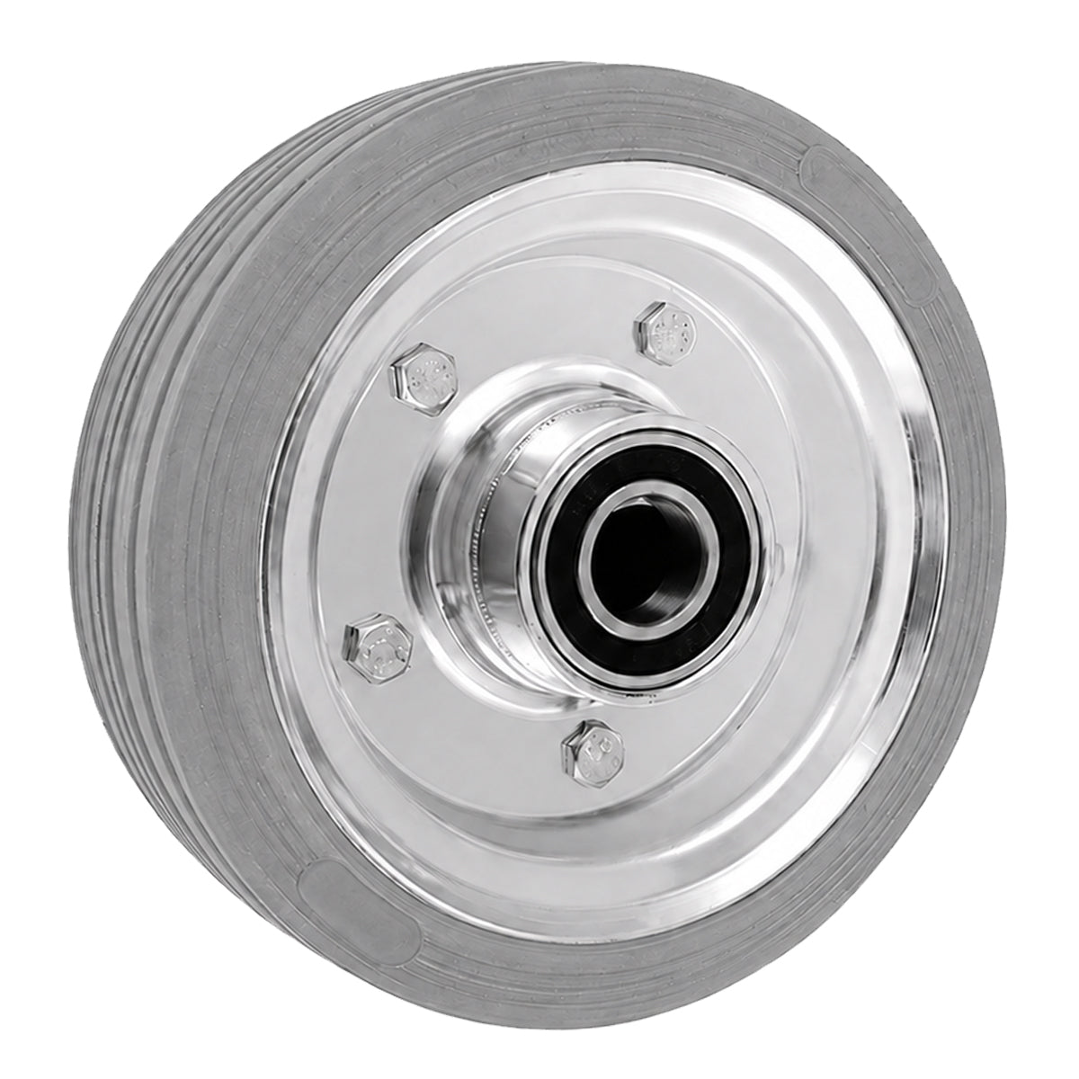 Ersatzrad Ø160 mm – Vollgummi Industrierad mit Kugellager für Transportwagen, Code: 40NSLL