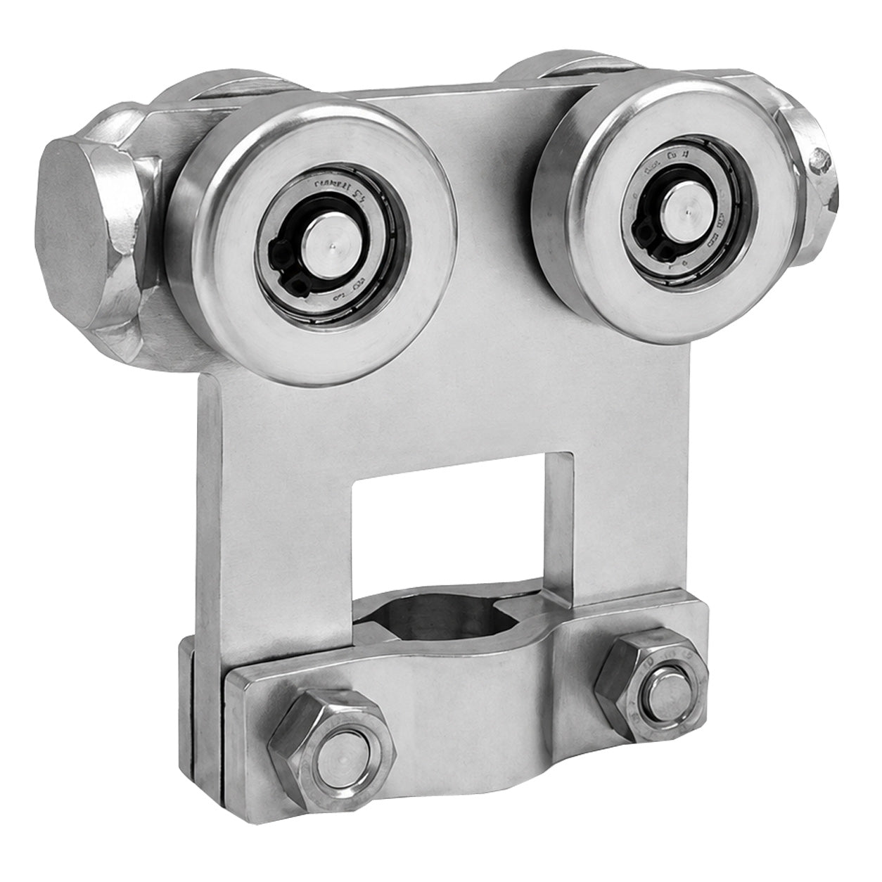 Torwagen für Schiebetore bis 330 °C – für Profile 40 × 40 mm – Wandstärke 2 mm: 4MM-40EE