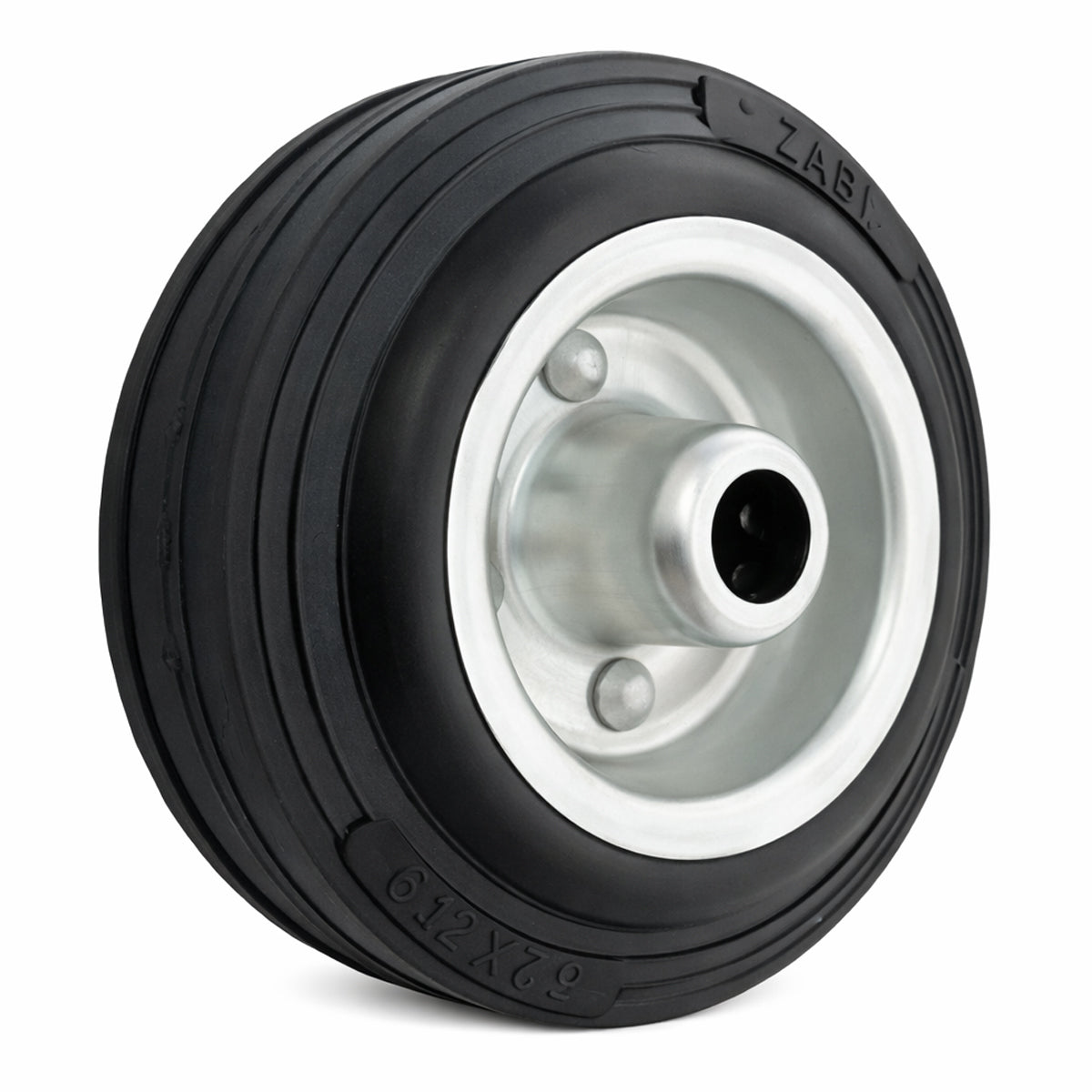 Ersatzrad Ø125 mm – Vollgummi Industrierad für Transportwagen, Code: 20