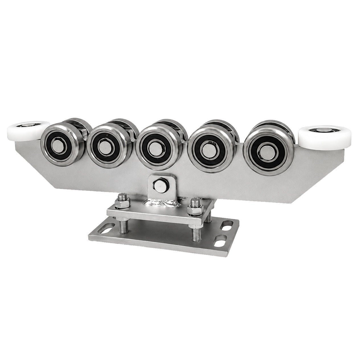 Torwagen für Schiebetore - für Profile 80 x 80 mm - Wandstärke 5 mm: WR-12M-80
