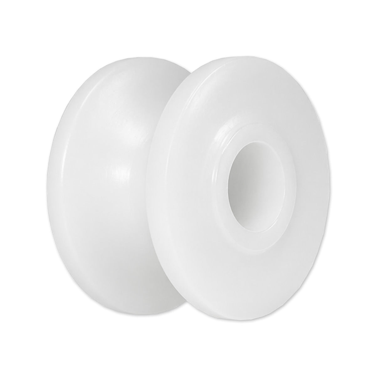 Seilrolle mit Gleitlager Ø 44 mm Polyamid Kunststoffrolle für Seil Ø25 mm C44/25