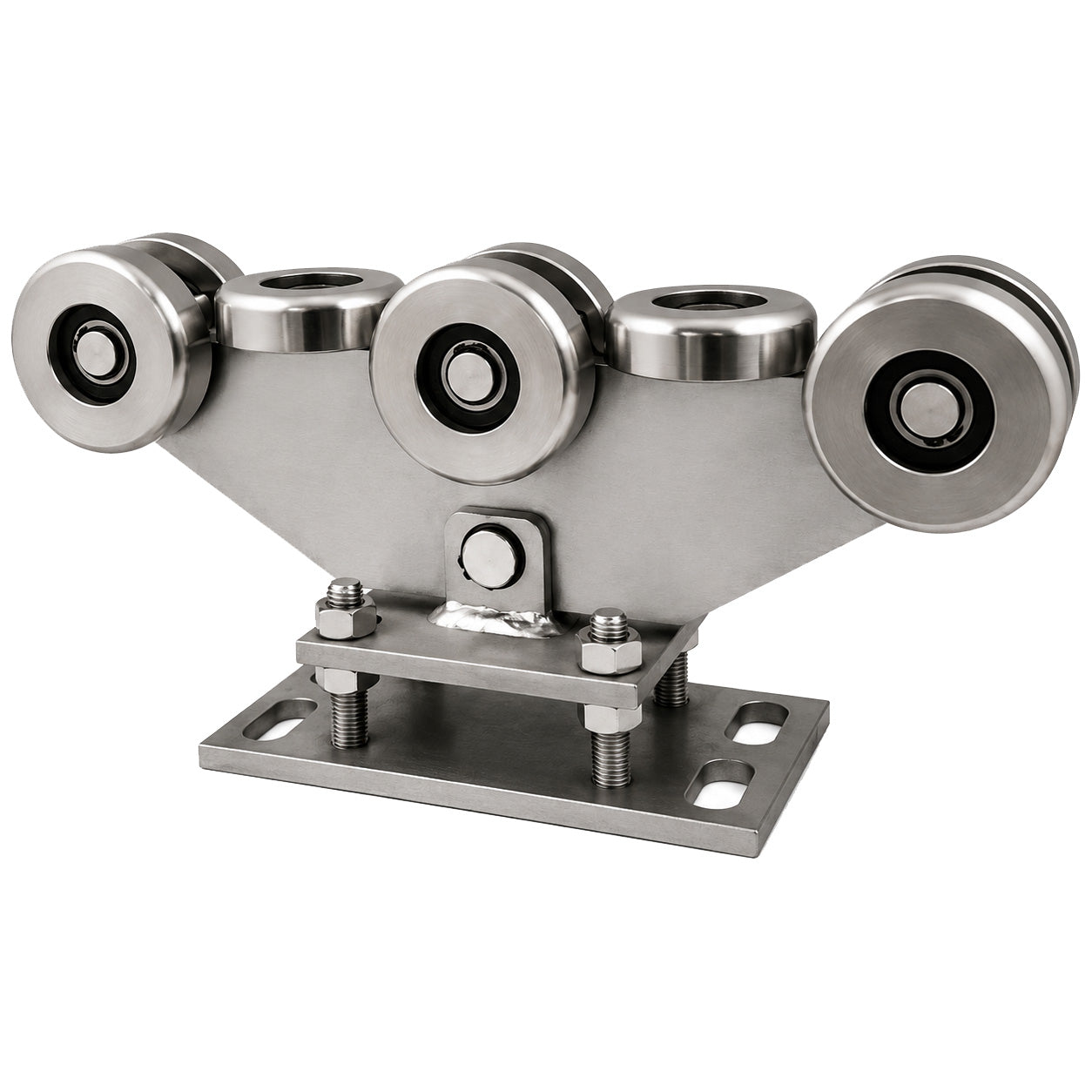 Torwagen für Schiebetore - für Profile 100x90 mm - Wandstärke 4 mm: WR-8MM-100/90