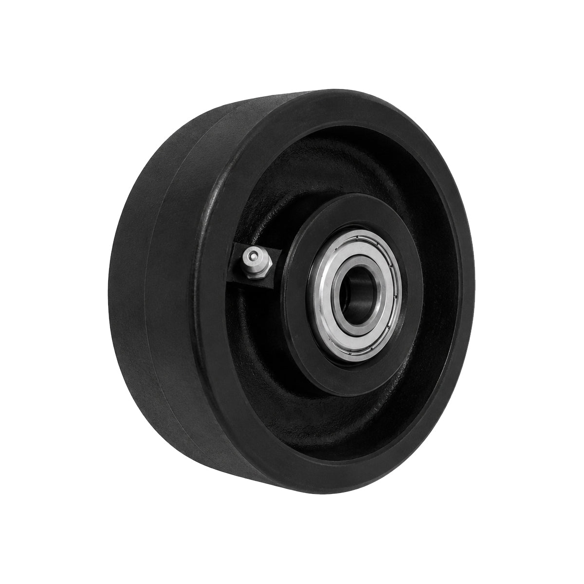 Polyamid Rolle Ø 100mm PA66 GF30 bis 250°C Hitzebeständig Industrie Rad 10BNEX