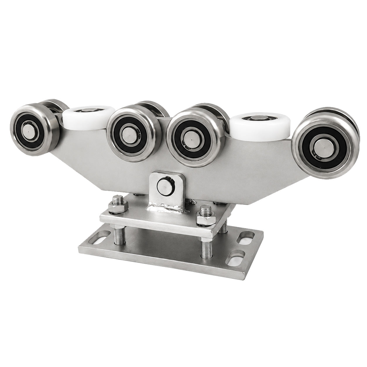 Torwagen für Schiebetore - für Profile 80 x 80 mm - Wandstärke 5 mm: WR-10M-80