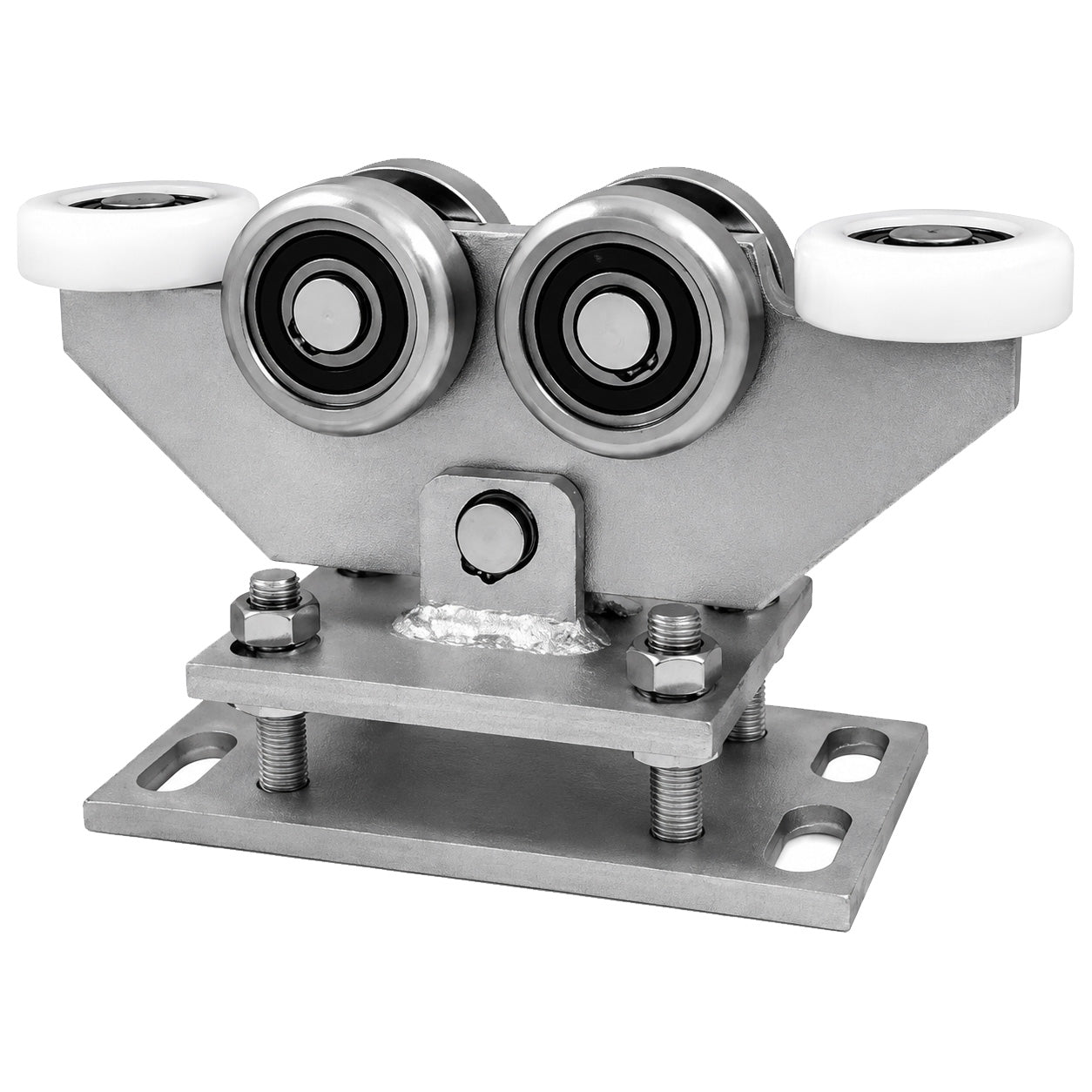 Torwagen für Schiebetore - für Profile 80 x 80 mm - Wandstärke 5 mm: WR-6M-80