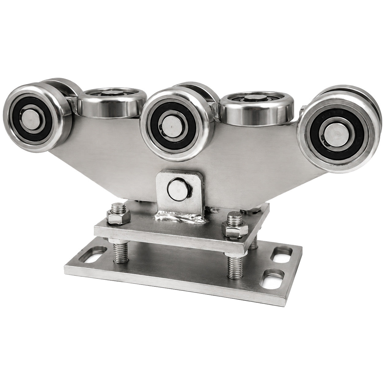 Torwagen für Schiebetore - für Profile 80 x 80 mm - Wandstärke 5 mm: WR-8MM-80