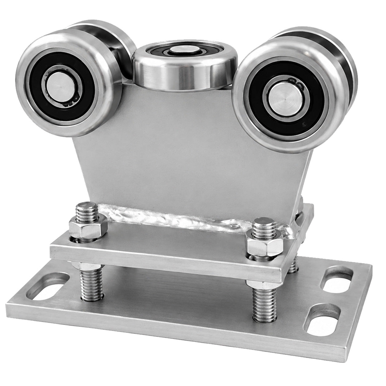 Torwagen für Schiebetore - für Profile 80 x 80 mm - Wandstärke 5 mm: R-5MM-80