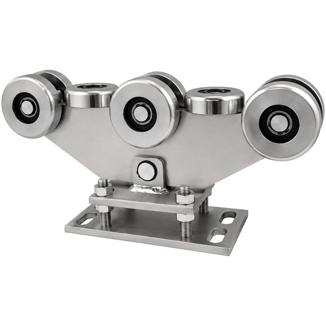 Torwagen für Schiebetore - für Profile 100x100 mm - Wandstärke 4 mm: WR-8MM-100