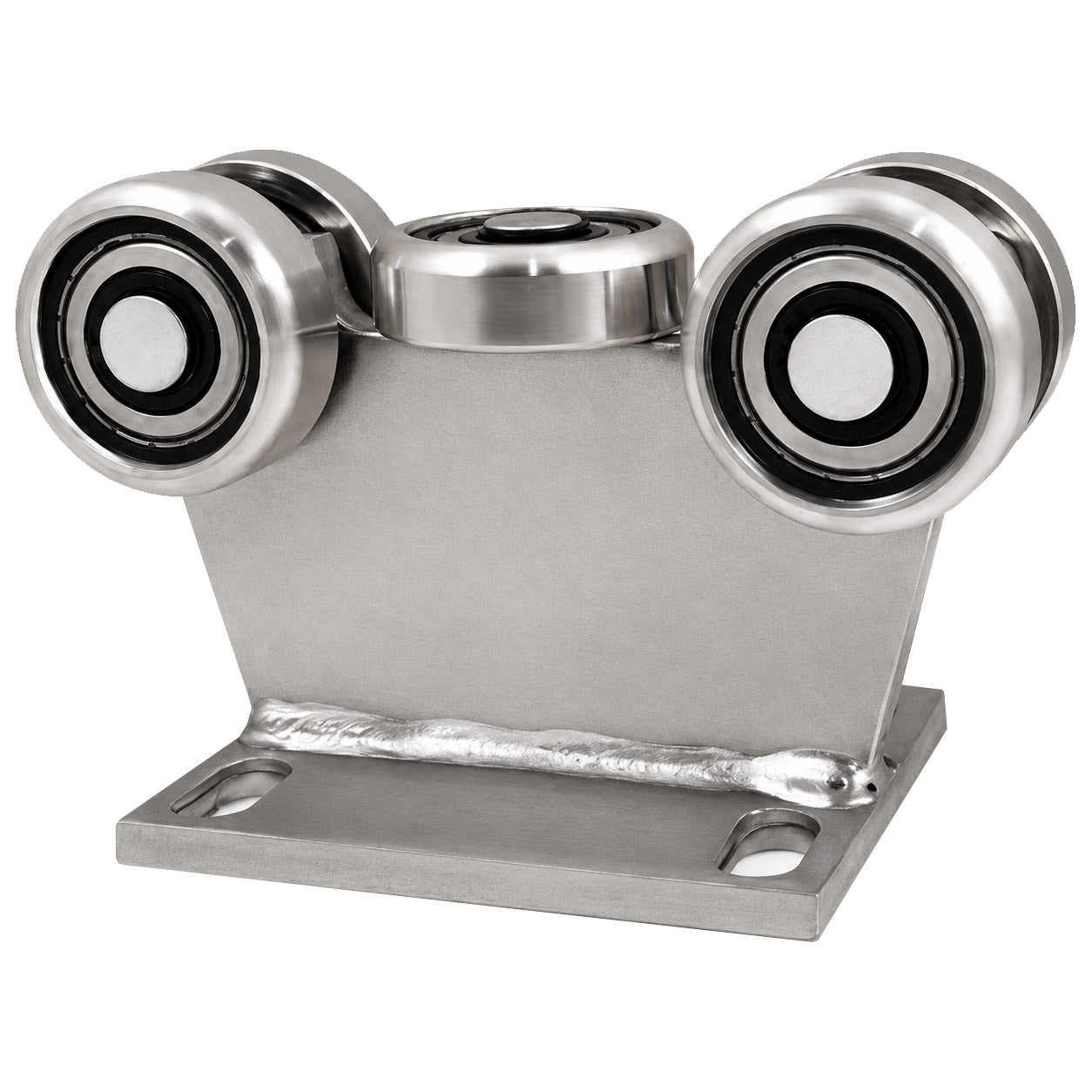 Torwagen für Schiebetore bis 180 °C – für Profile 80 × 80 mm – Wandstärke 5 mm: 5MM-80E