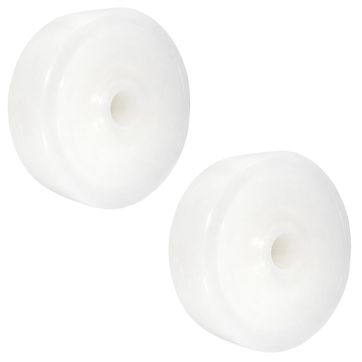 Transportrad Ø100 mm – Weißes Polyamidrad für Wagen, Code: RB-100