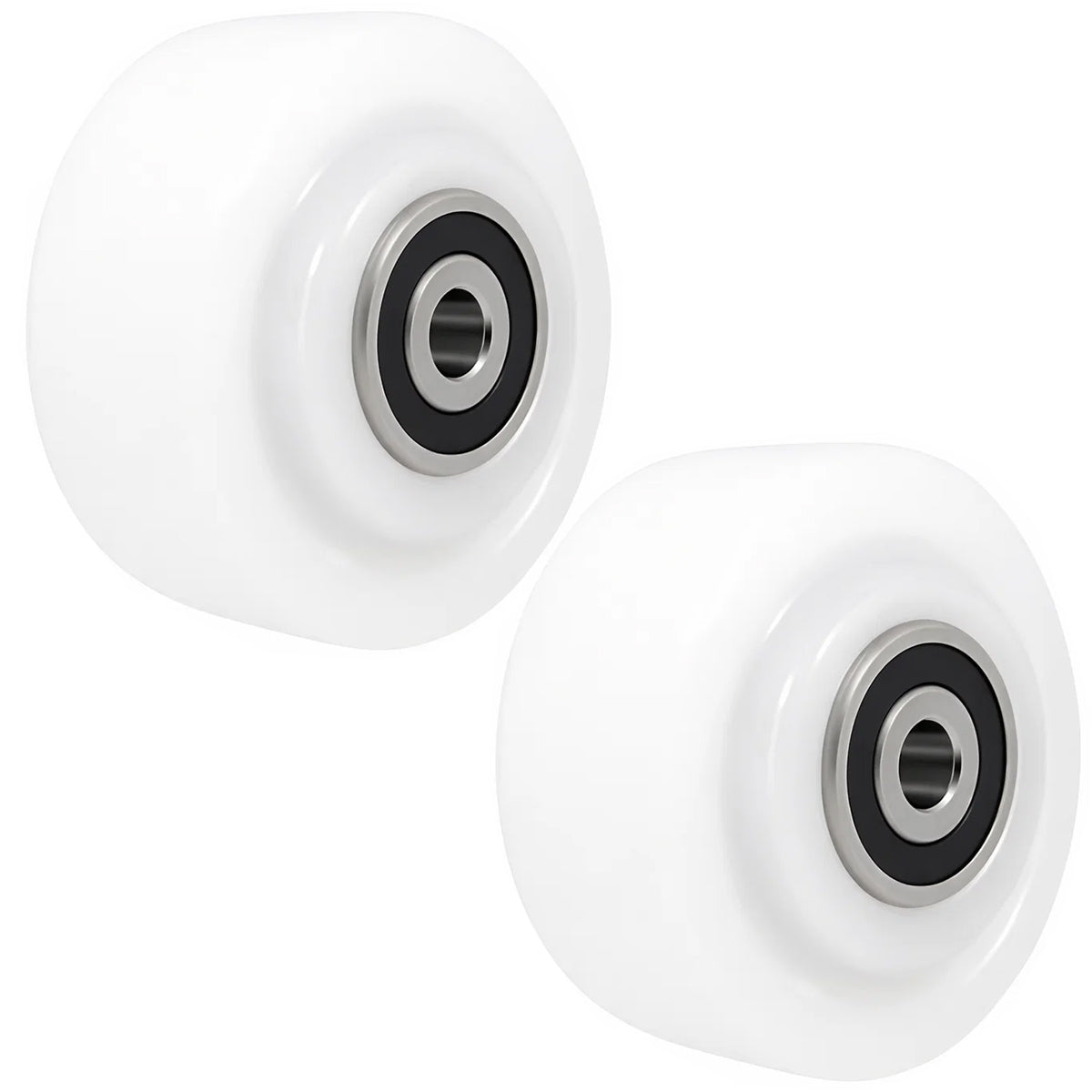 Transportrad Ø80 mm – Weißes Polyamidrad für Wagen, Code: 1BN/10