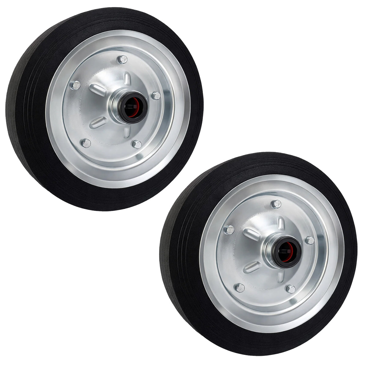Ersatzrad Ø250 mm – Vollgummi Industrierad für Transportwagen, Code: 90PL