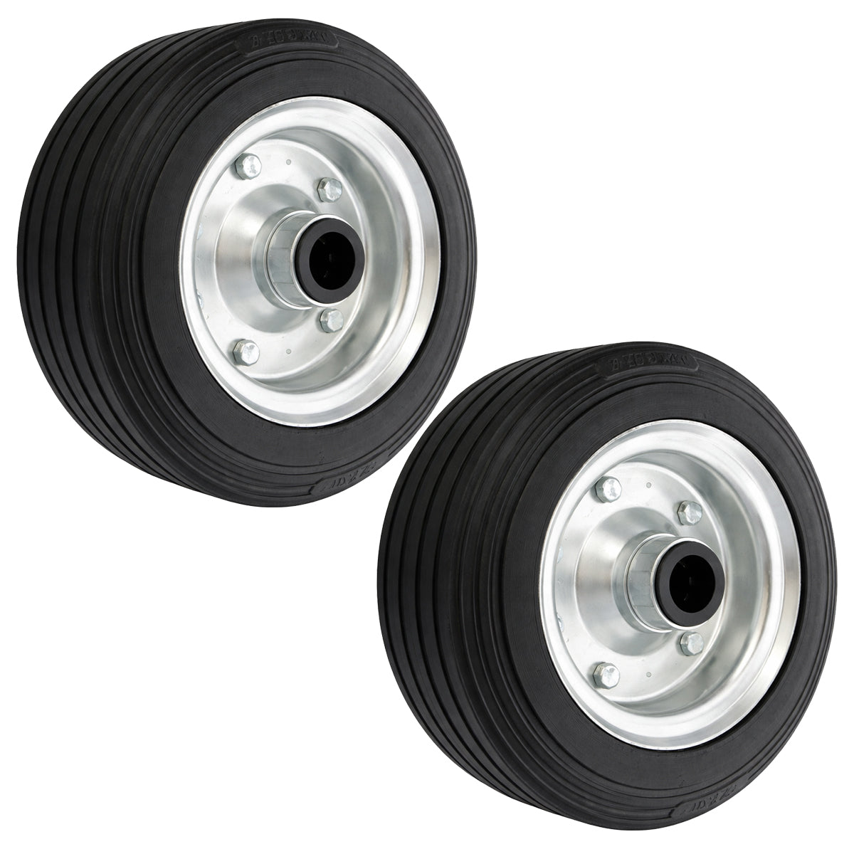 Ersatzrad Ø200 mm – Vollgummi Industrierad für Transportwagen, Code: 60N