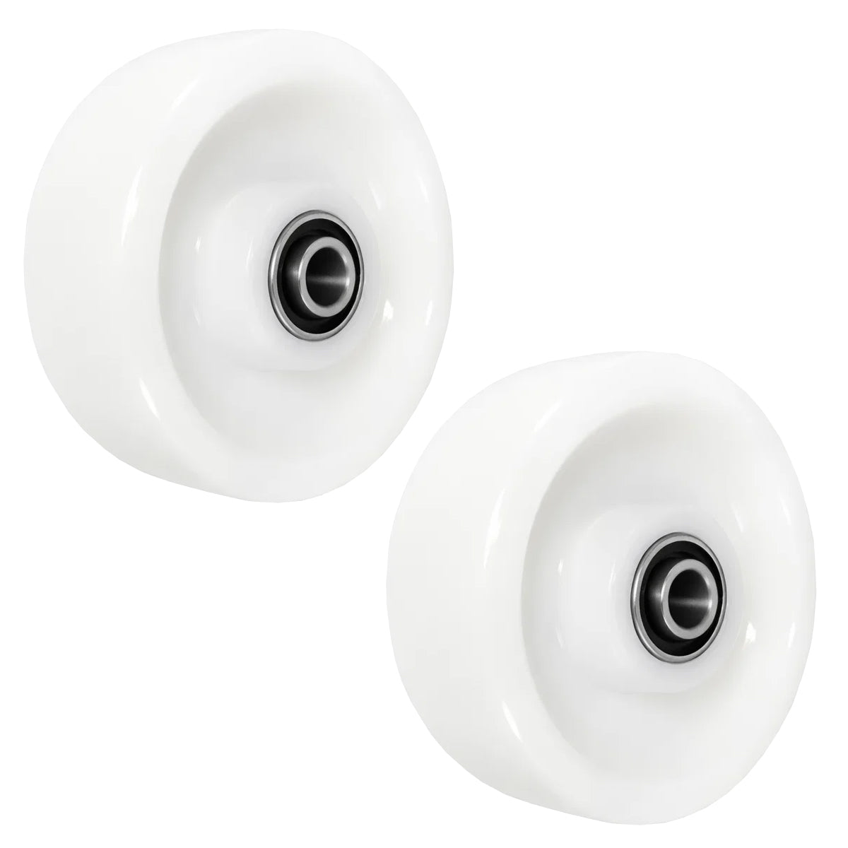 Transportrad Ø125 mm – Weißes Polyamidrad für Wagen, Code: 20BN/12