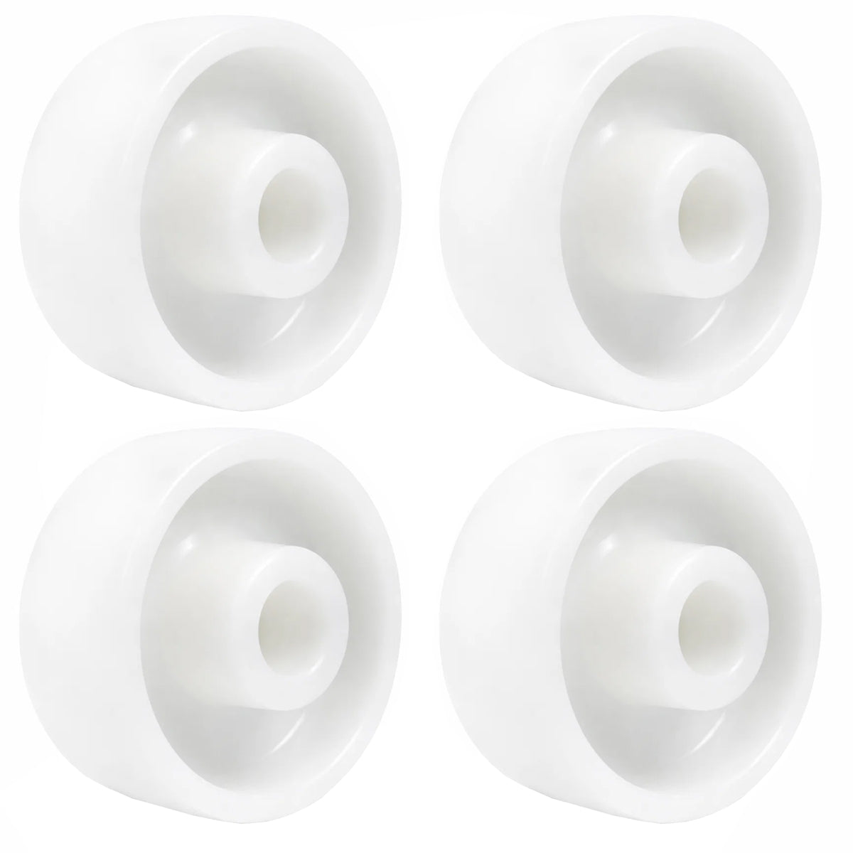 Transportrad Ø80 mm – Weißes Polyamidrad für Wagen, Code: 9B/20