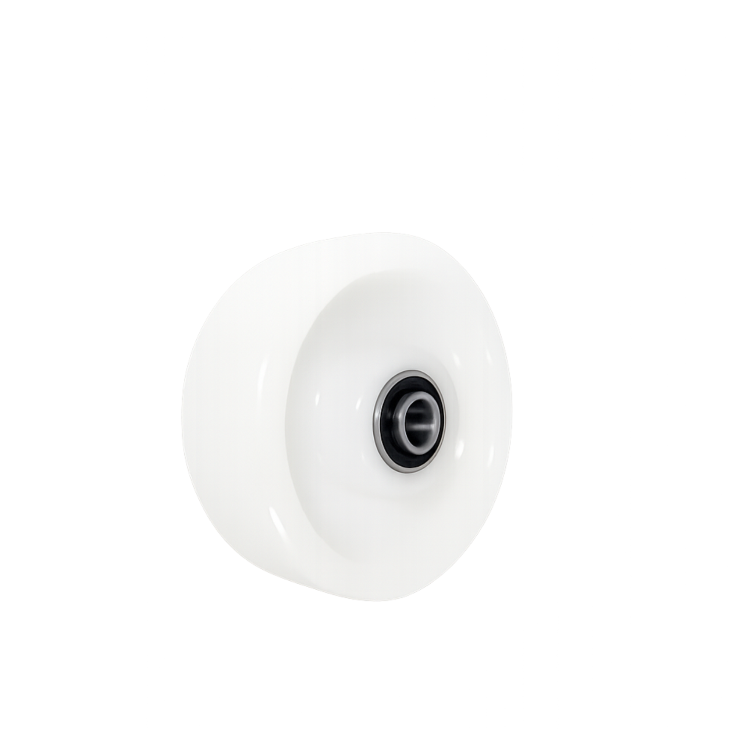 Transportrad Ø125 mm – Weißes Polyamidrad für Wagen, Code: 20BN/10