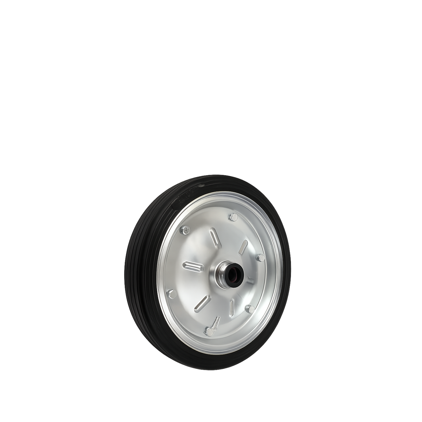 Ersatzrad Ø300 mm – Vollgummi Industrierad für Transportwagen, Code: 100M