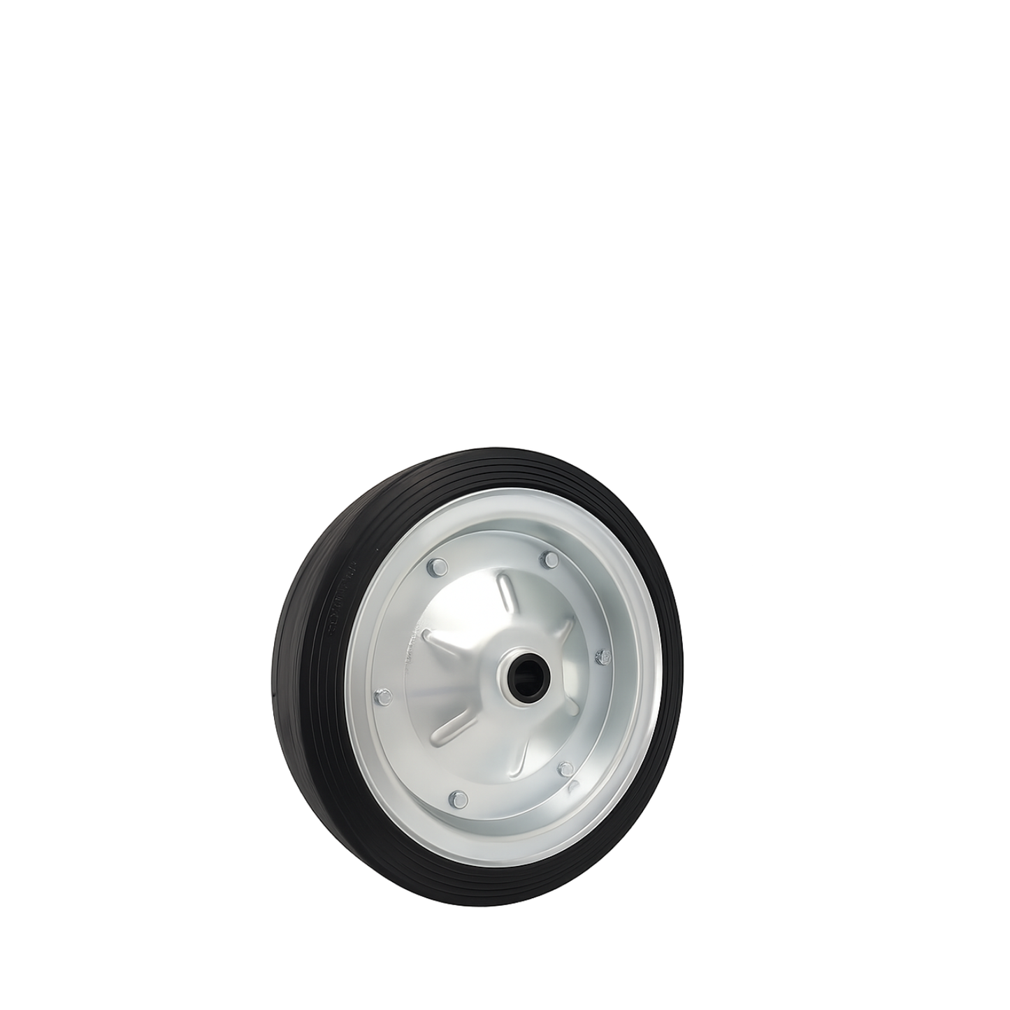 Ersatzrad Ø350 mm – Vollgummi Industrierad für Transportwagen, Code: 350/25