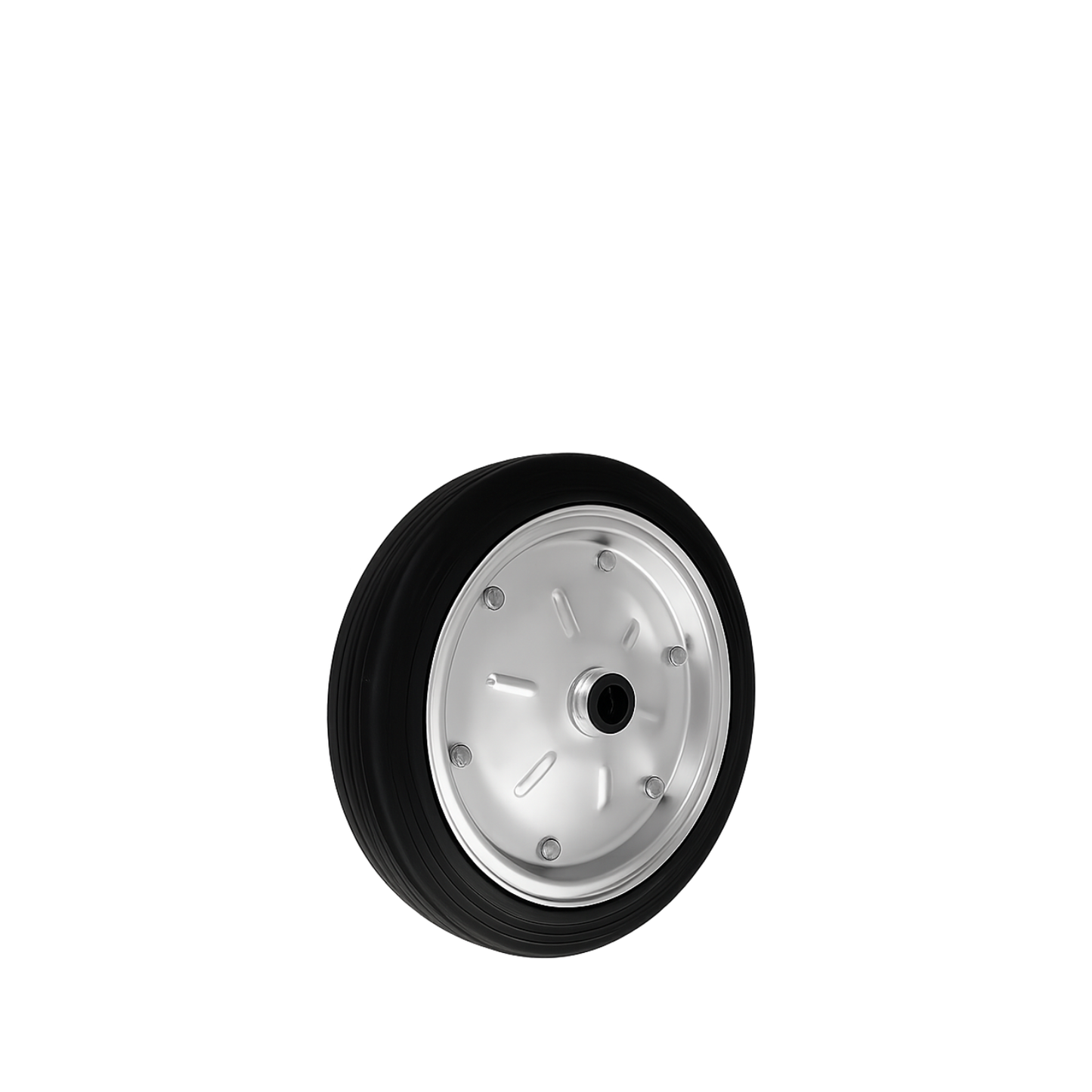 Ersatzrad Ø320 mm – Vollgummi Industrierad für Transportwagen, Code: 320M