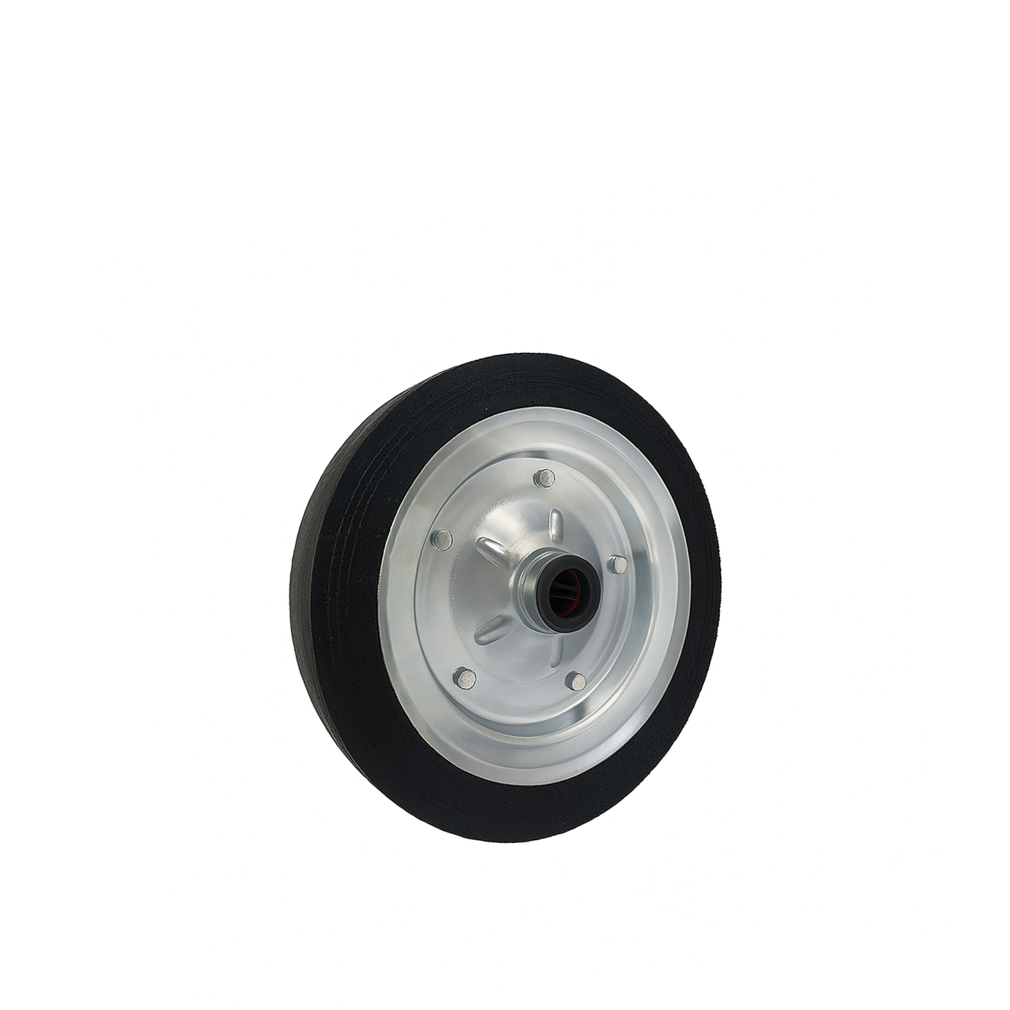 Ersatzrad Ø250 mm – Vollgummi Industrierad für Transportwagen, Code: 90/25