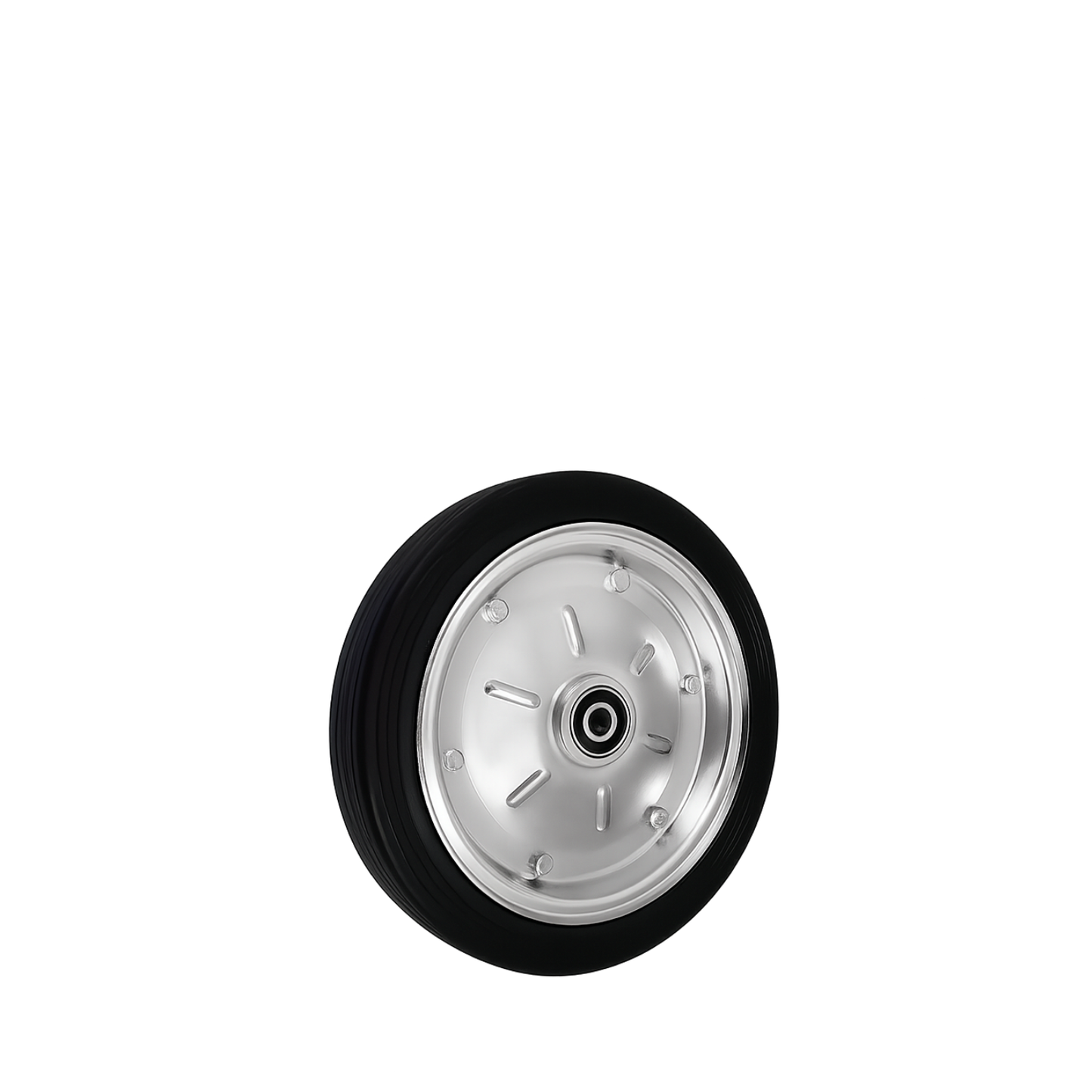 Ersatzrad Ø320 mm – Vollgummi Industrierad mit Kugellager für Transportwagen, Code: 320MLL/20
