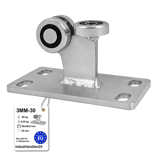 Torwagen für Schiebetore - für Profile 30x30 mm - Wandstärke 2 mm: 3MM-30