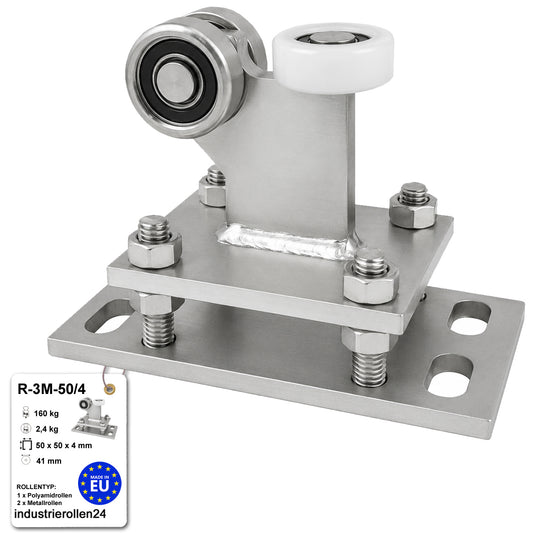 Torwagen für Schiebetore - für Profile 50 x 50 mm - Wandstärke 4 mm: R-3M-50/4