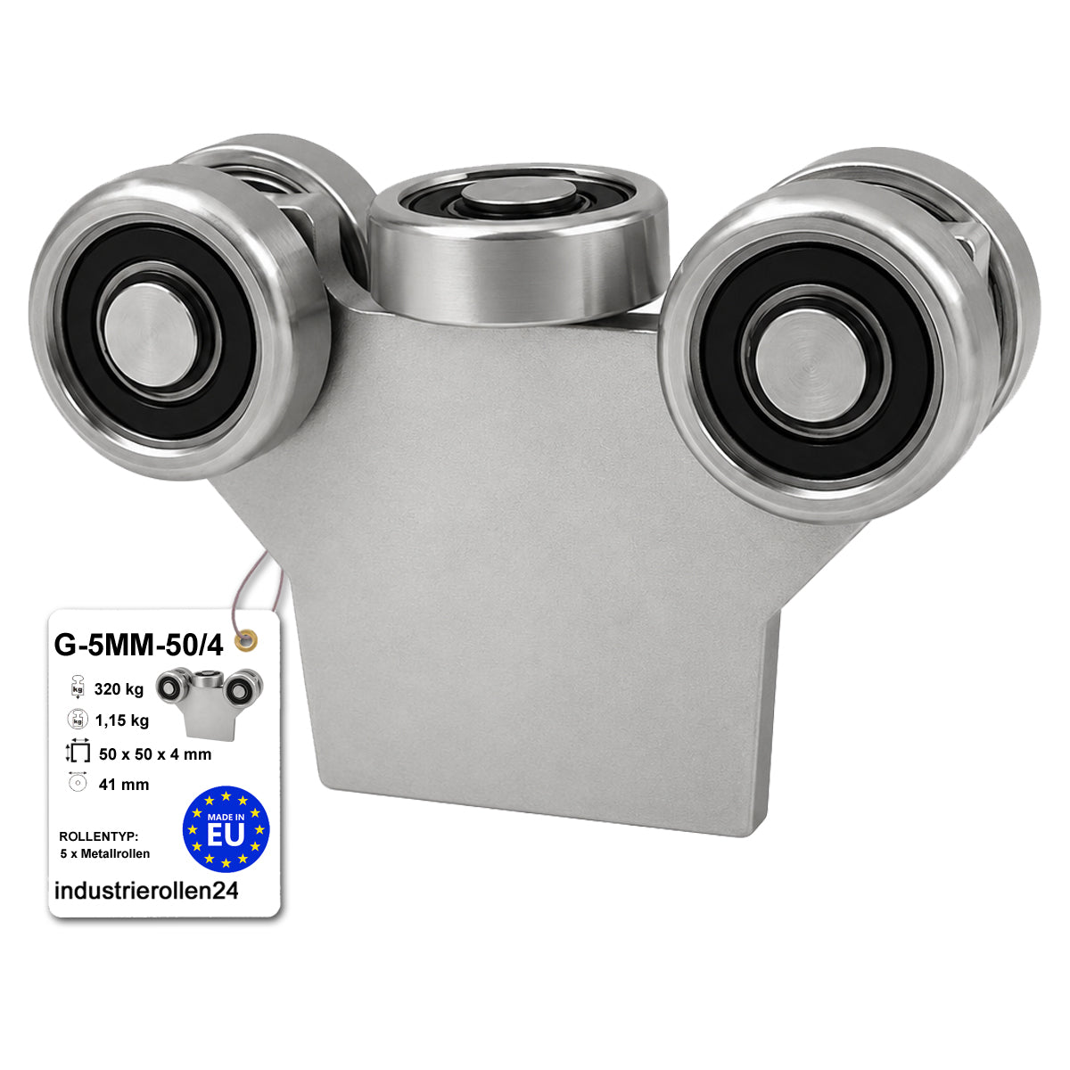 Torwagen für Schiebetore - für Profile 50 x 50 mm - Wandstärke 4 mm: G-5MM-50/4