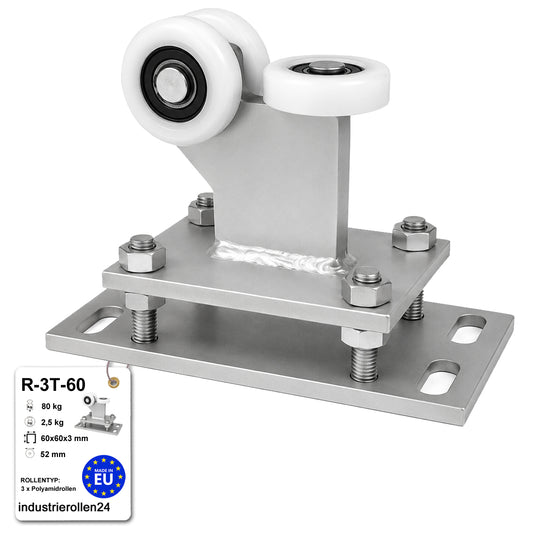Torwagen für Schiebetore - für Profile 60 x 60 mm - Wandstärke 3 mm: R-3T-60