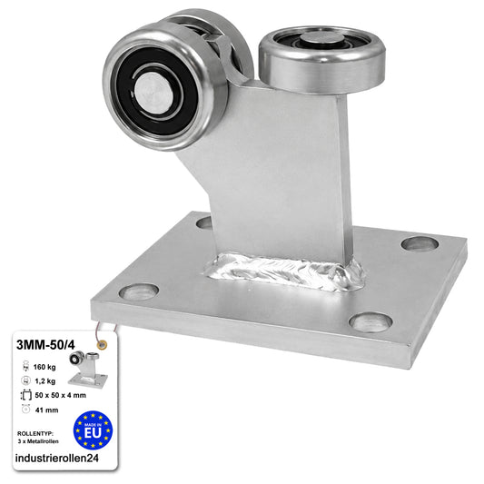Torwagen für Schiebetore - für Profile 50 x 50 mm - Wandstärke 4 mm: 3MM-50/4